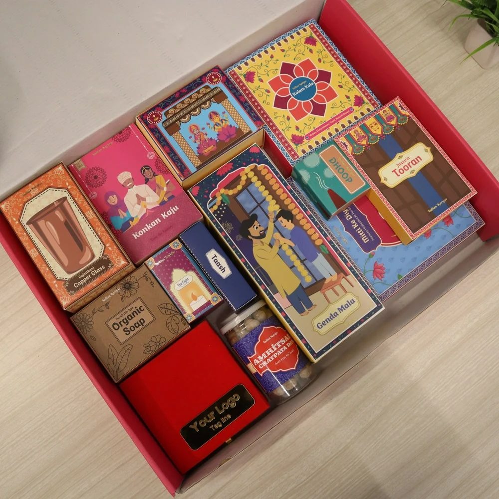 Utsav Collection Diwali Gift Hamper – Premium Corporate & Personalized Festive Box (14 Luxury Items)
